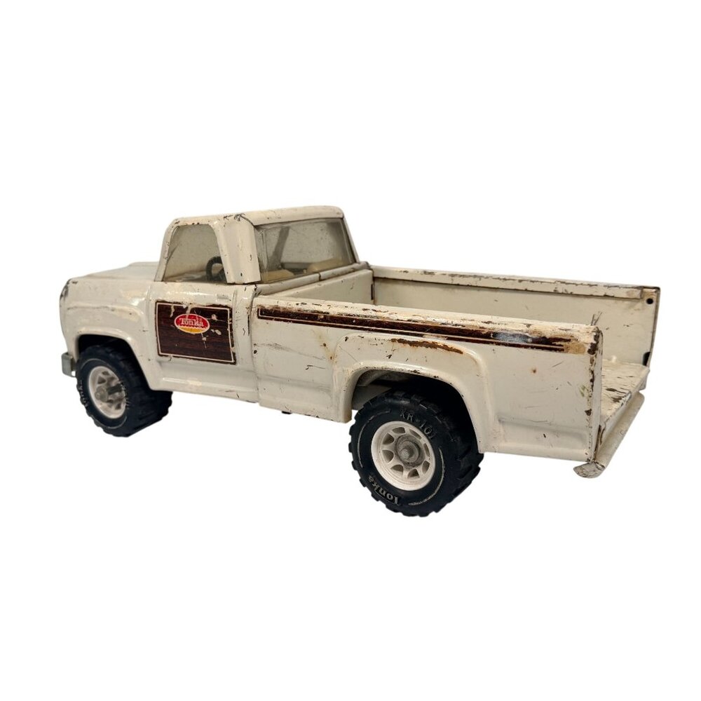 Vintage Tonka White  Pickup Truck Metal Collectible Toy Vehicle 11060 SOLID - Picture 4 of 8